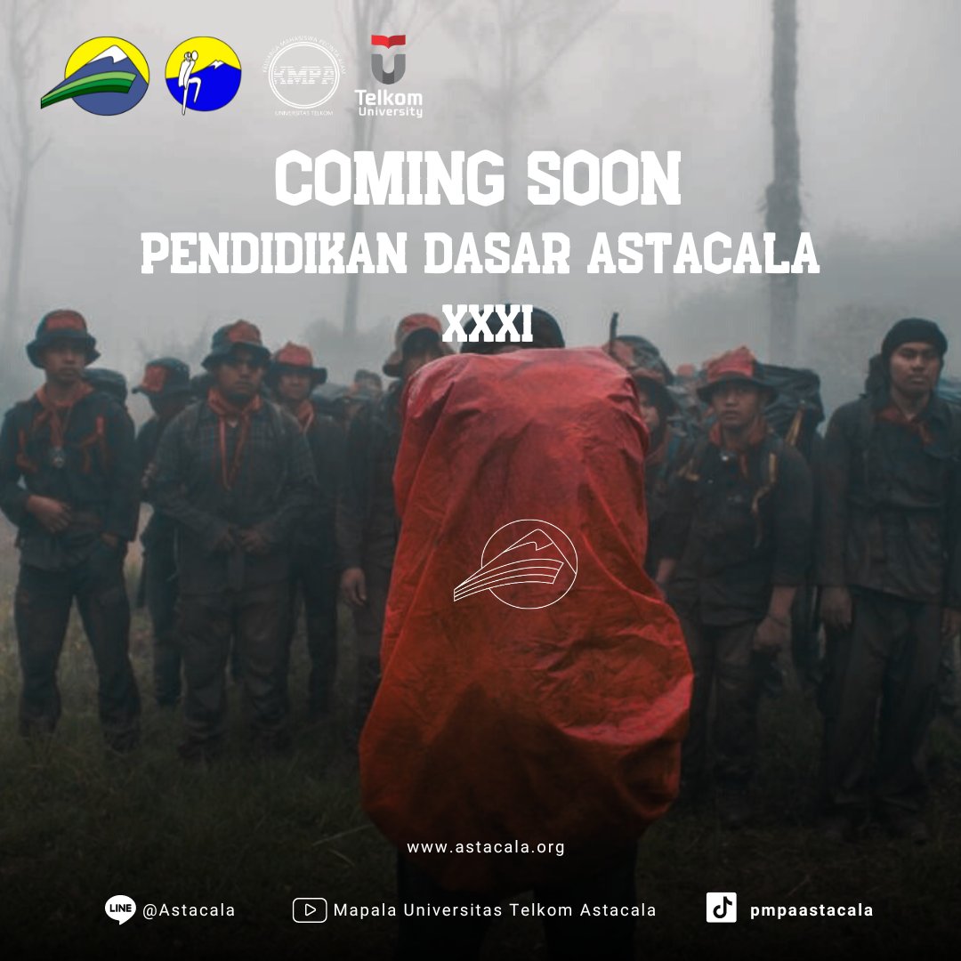 Halo telyutizen, ASTACALA kembali hadir nih temani petualanganmu yang penasaran dengan kegiatan kita yang seru, nantikan open recruitment ASTACALA XXXI.