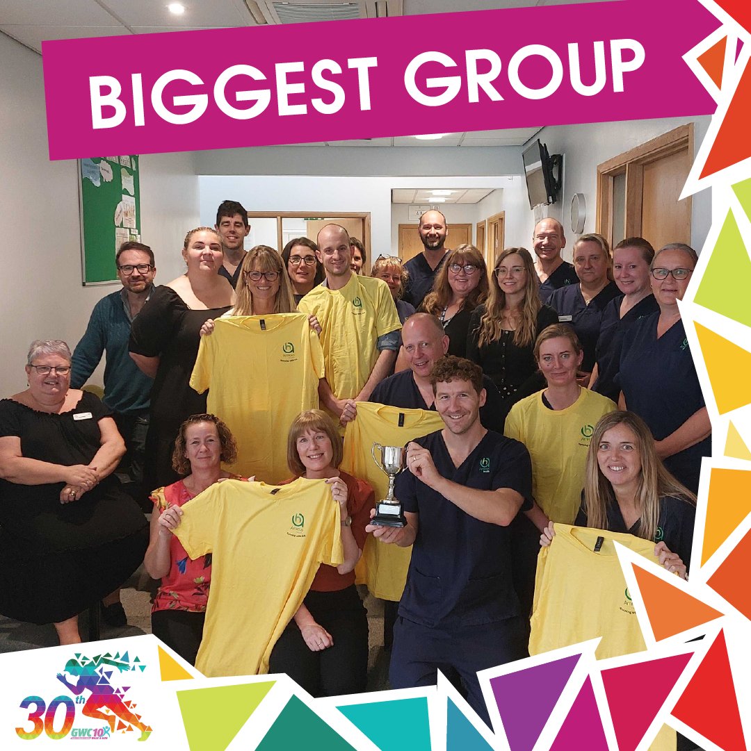 We finally have a team photo of the biggest group winners!

Congratulations @AmicusHealth (Clare House and Bampton GP Surgeries)

We extend our heartfelt gratitude to everyone who participated and contributed to the cause, helping us raise funds for Young Lives vs Cancer.