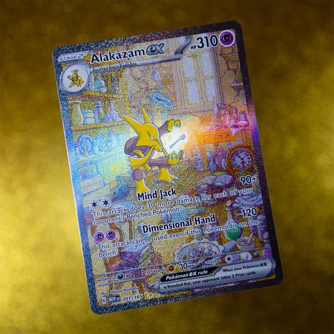 Alakazam ex - 201/165 - Scarlet & Violet 151