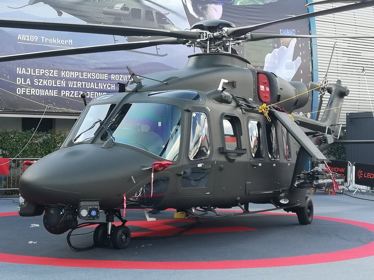 NichoConcu's tweet image. 🇮🇹🇵🇱
Leonardo AW-149 at #MSPO2023
Absolute Beauty. 
Pic creds:
@P_Militarny 
@mateuszdudek95