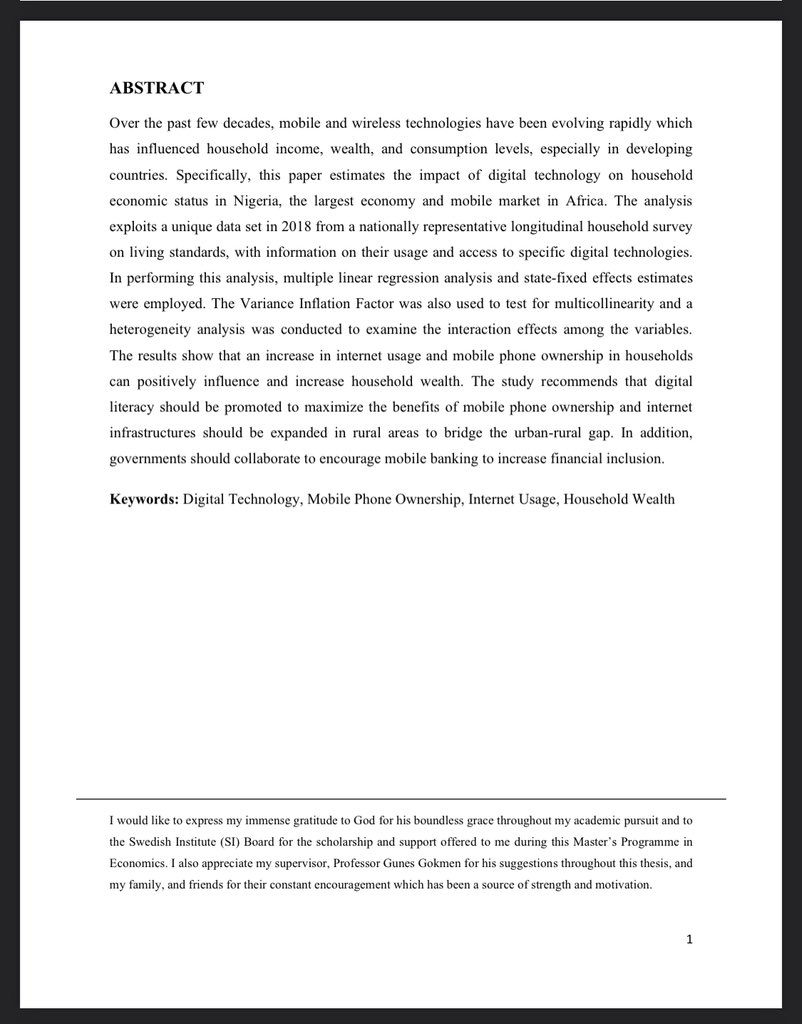 Second Year Master's Thesis Published 💪 "The Impact of Digital