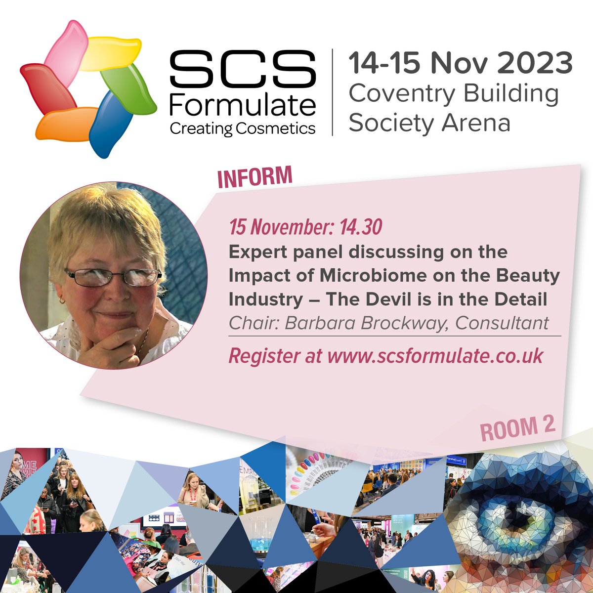 SCSFormulate's tweet image. If you are promoting a new #microbiome-assisting active, #formulating microbiome-friendly products or just worrying that the #skinmicrobiome is being over-hyped, then come and join the Inform discussion at 2:30pm on November 15th and have your concerns answered.
#SCSFormulate2023