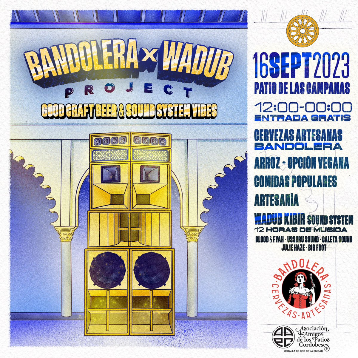 Reservad fecha si os gusta la cerveza, la música o ambas cosas!!! 16 de Septiembre 2023