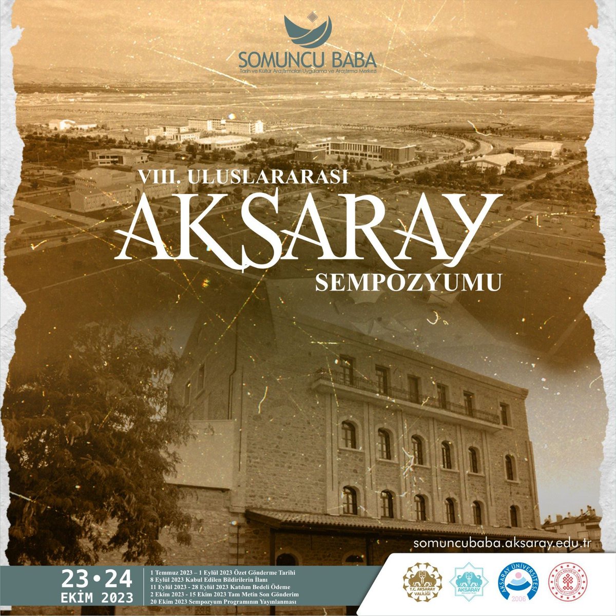 VIII.  Uluslararası Aksaray Sempozyumu özet kabulü 15 Eylül'e kadar uzatılmıştır. Katkılarınızı bekliyoruz. 
<a href="/aksarayedutr/">Aksaray Üniversitesi</a>