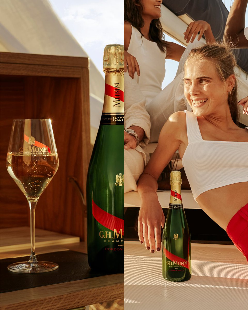 Let the vibrancy of the Mumm Cordon Rouge weave unforgettable memories with your loved ones 🥂​

How do you picture this moment?​

#Mumm #Champagne #MummCordonRouge #PinotNoir​

PLEASE DRINK RESPONSIBLY 

Please only share our posts with those who are of legal drinking age.