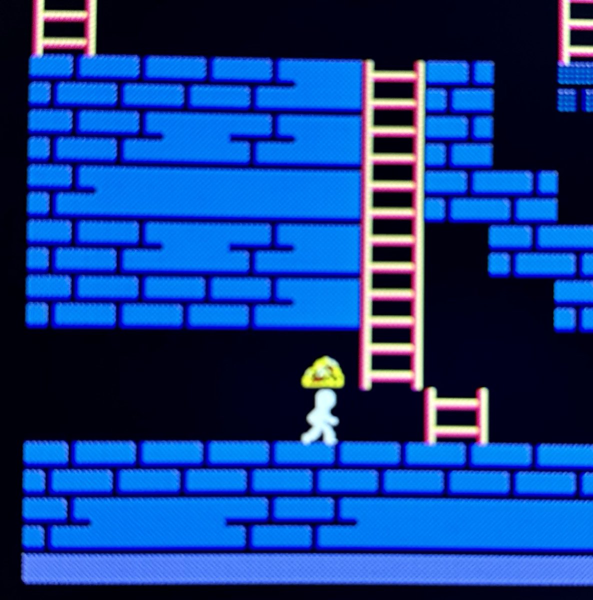 yone's tweet image. これほんとどうやって取るの……
#ロードランナー #LodeRunner