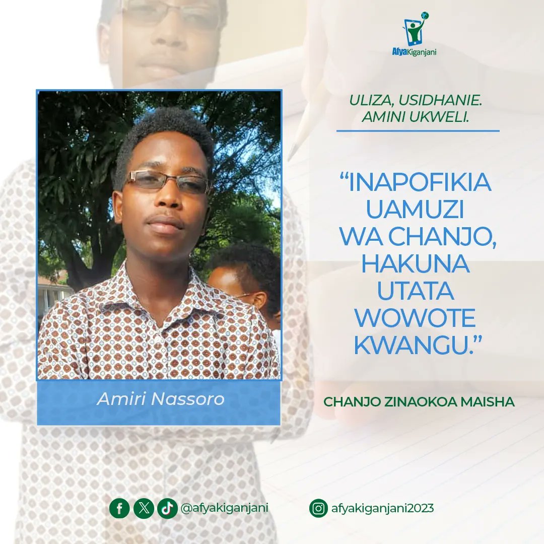 afyakiganjani's tweet photo. Chanjo hukukinga dhidi ya magonjwa mbalimbali.
Ewe mzazi mkinge mwanao dhidi ya magonjwa kama polio kwa kumpeleka kituo Cha afya ili apate chanjo stahiki.
Kuwa mstari wa mbele, Hamasisha chanjo dhidi ya magonjwa mbalimbali.
#chanjo #polio https://t.co/LoKqtjHcw4