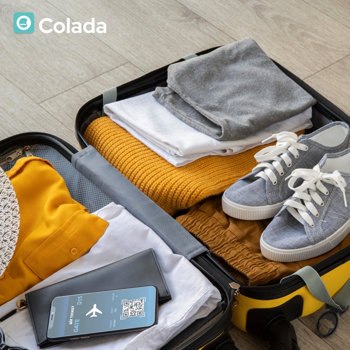 _coladaApp's tweet photo. ¿Sabes cómo tener tu ropa lista para este puente?

1. Descarga Colada📲 https://t.co/P1RX7u2OQc
2. Introduce tu dirección🔍
3. Elige el tipo de servicio ➡️
4. Selecciona un Colader y completa el pedido☑️
5. Entrega tu ropa ¡y recíbela como nueva sin preocuparte de más! 😁 https://t.co/QL1jjRC1Vu