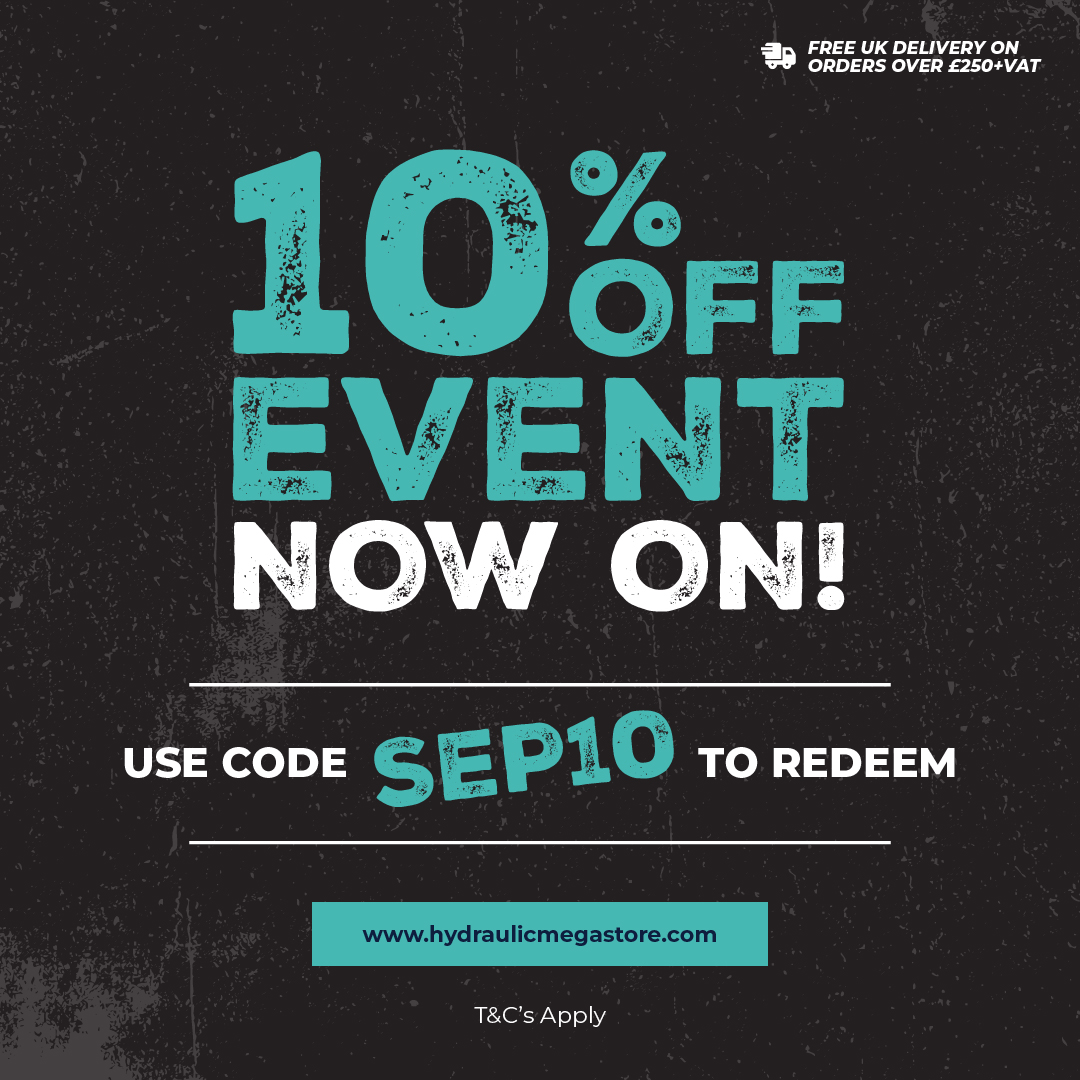 Hydraulic Megastore (@hydmega) on Twitter photo 10% OFF? Yes, please! ๐
Shop online today and use code SEP10 to redeem 10% OFF your Hydraulic Megastore order! 
Tap to shop ๐๐ฆ ow.ly/tJCH50PHo7U
#hydraulicmegastore #savings #hydraulics #industrial #pneumatic #engineering #septembersavings 10% OFF? Yes, please! ๐
Shop online today and use code SEP10 to redeem 10% OFF your Hydraulic Megastore order! 
Tap to shop ๐๐ฆ ow.ly/tJCH50PHo7U
#hydraulicmegastore #savings #hydraulics #industrial #pneumatic #engineering #septembersavings