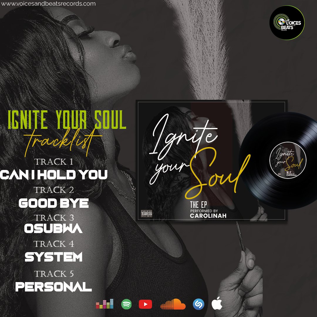 Carolina's EP Tracklist [Ignite Your Soul] an Ep that's about to light up your light your world  🎶 🔥 
#epreleasehype  #MusicRelease  #ReggaeEDM #reggae #FSUvsLSU #RangeRover Garnacho #Mutuzo #Peterdrury #OnePieceNetflix #HORI7ON #ARSMUN #AfricaClimateSummit23 Arsenal