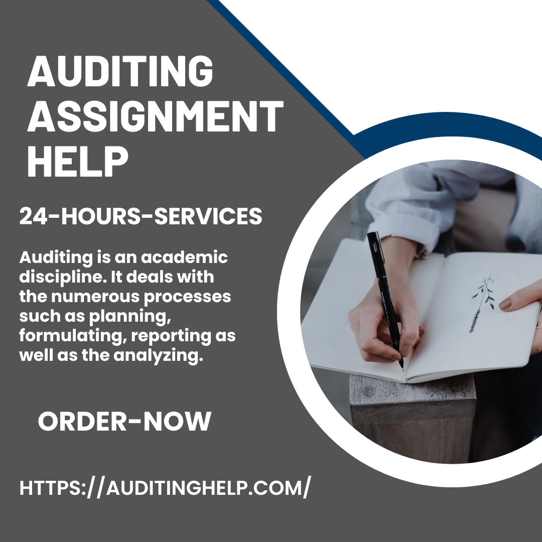 Melinda_Stirlin's tweet image. 🔍 Diving into Auditing assignments? Let's make it a breeze! Introducing Auditing Assignment Help – your compass to mastering financial scrutiny and acing your tasks. 🌟
🔗 Website: auditinghelp.com
#AuditingAssignmentHelp #FinancialScrutiny #TopGrades #BusinessSuccess