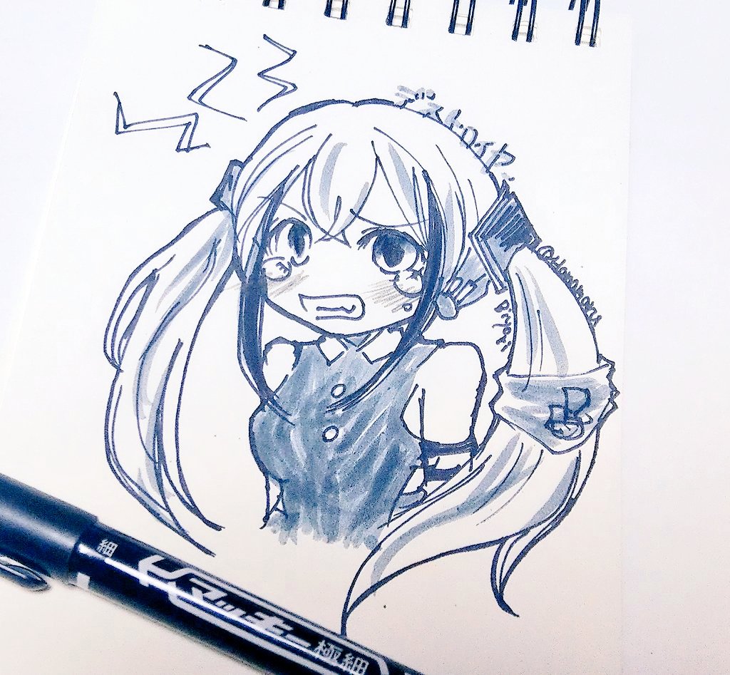 鉄血さん達の中でも好きな人達の落書き。
 #ドルフロ #GirlsFrontline 