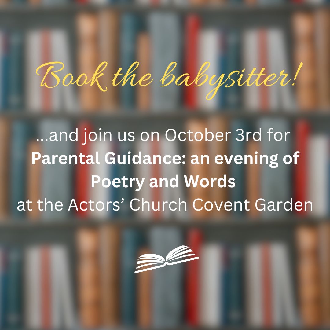 Tickets £20 (concessions £15) to raise money for ACT.

You could win the chance to read a poem alongside our amazing cast of readers! - £5 optional raffle ticket.

actorschurch.org/whatson/parent…

Cash bar 6.45-7.30 and again after the show.
