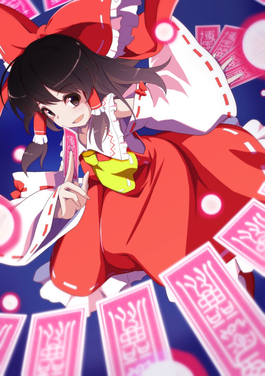K_sen_'s tweet photo. #東方Project #東方 #博麗霊夢 https://t.co/owbKoQWX08