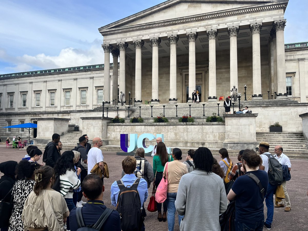 UCL_Academy's tweet image. Terrific to be finishing off staff inset today which included our visit to @uclnews lots of great work by facilities team with site being spruced up over the summer. We are so looking forward to welcoming new students tomorrow and the rest of the school on Wednesday #startofterm
