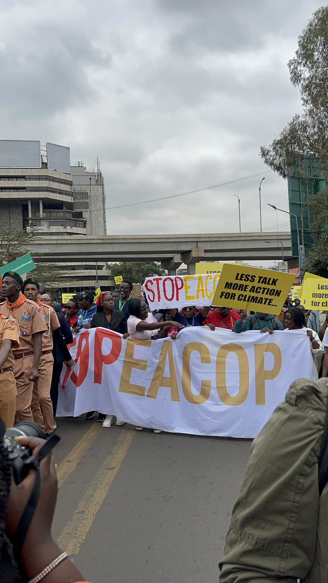 AfricansRising's tweet photo. We are the people!

We are the decision makers! 

The conversation about #ClimateJustice should be people led NOT government closed-door, street-barricades conversations! 

🚨 We are the CHANGE!! 

#AfricansRising #AfricaClimateSummit 
#DontGasAfrica #EndFossilFuels 
#StopEACOP https://t.co/ydH5qFX09w