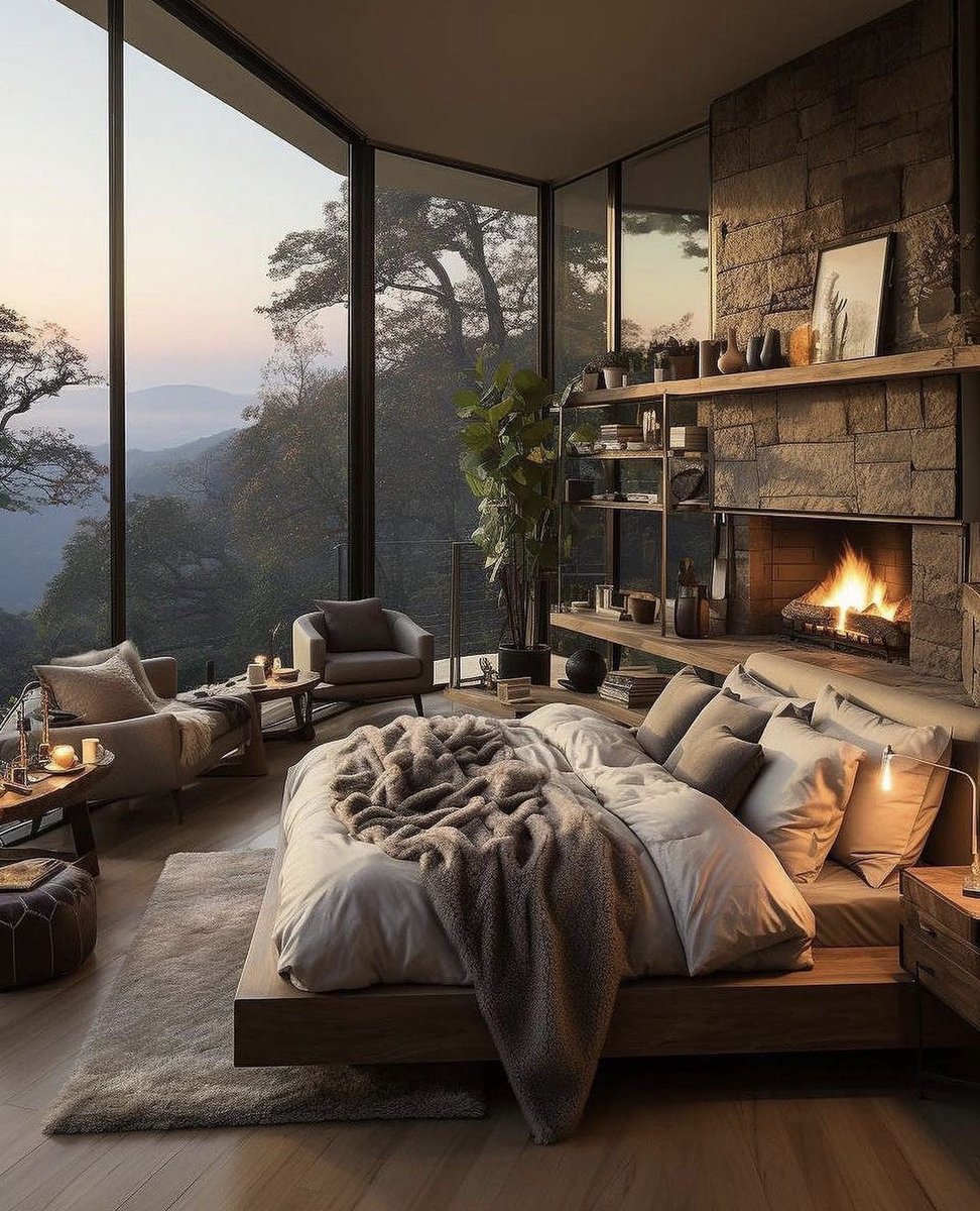 Perfect bedroom.