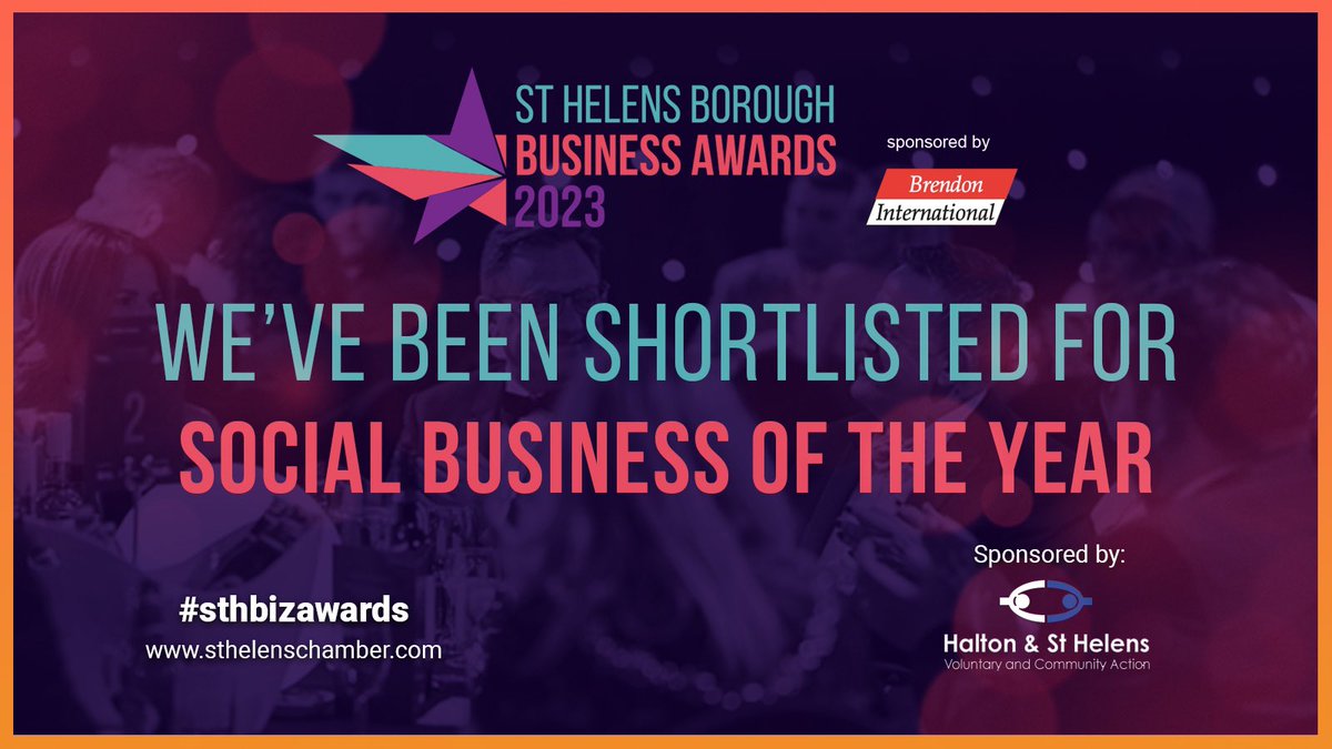 AndyReidMBE_STF's tweet photo. We are so delighted to be shortlisted for the Social Business of the Year Award at the St Helens Business Awards 2023 @StHelensChamber 

This means the world to us, as recognition for the hard work we put into delivering our services. 
#wellbeing #communitysupport https://t.co/kziFNN7QTO