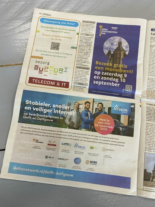 Bezorgsupport's tweet image. Heb jij ons gisteren ook in de Delft op Zondag gespot? 🕵️🕵️ Neem gerust contact op als je nieuwsgierig bent over Delta!