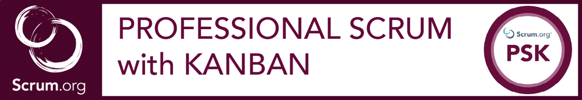 This morning, I will be mostly sending out joining instructions for my PSK -Professional Scrum with Kanban class starting on the 11th September. There are still a few seats remaining. kanbandan.com/classes/
