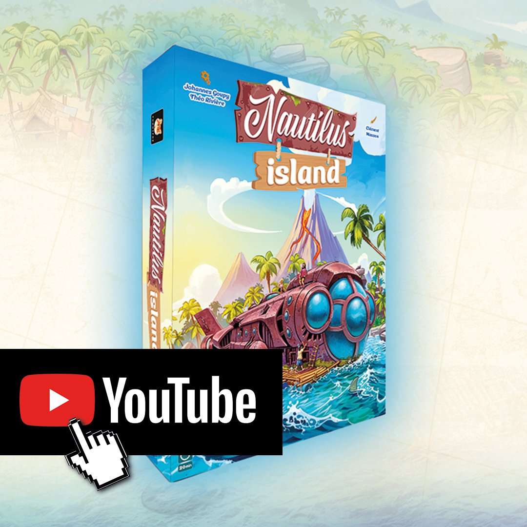 C'est la rentrée et pour fêter la sortie de #NautilusIsland, on vous a concocté une belle vidéo d'explication du jeu qui sera diffusée à 16h sur notre page Youtube (pensez à vous abonner pour ne pas rater nos prochaines vidéos) !

▶️ youtube.com/watch?v=tA411N…

A tout à l'heure 🦊