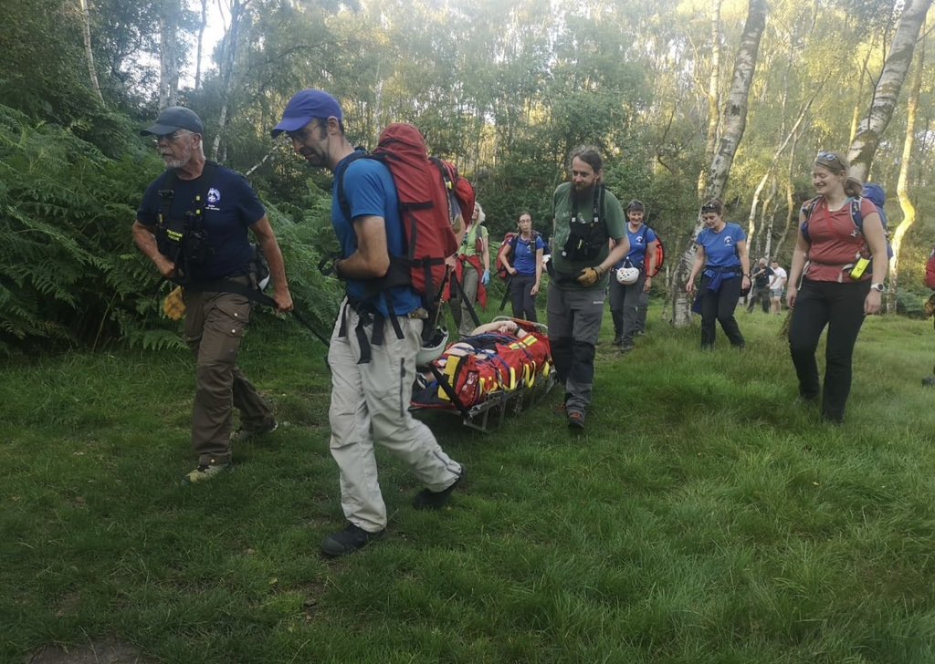 Quite a weekend 🥵🥵 … callouts 100 - Ravenstor 101 - Grindsbrook 102 - Hope area 103 - Stanage 104 - North Lees area 105 - Bole Hill are detailed on our website edalemrt.co.uk