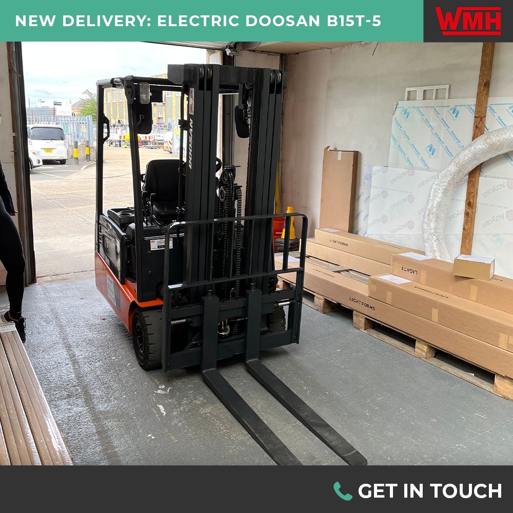 WelfauxMH's tweet photo. New Delivery Alert! 🚚📦

Refurbished '09 Electric Doosan B15T-5 to our Southall client for superior architectural lighting projects. 🚚🔧 

Explore our range: https://t.co/mETL0nUZt0 📦👏 #WelfauxMH #DoosanB15T5 https://t.co/n6nOosPCpB