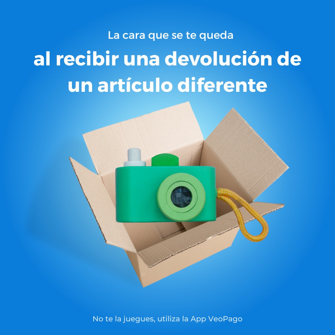 VeoPago_App's tweet photo. ¿Conoces las estafas en las devoluciones? ¿Alguna vez has victima de ella? Te contamos cómo va: https://t.co/S7IJNGQVky