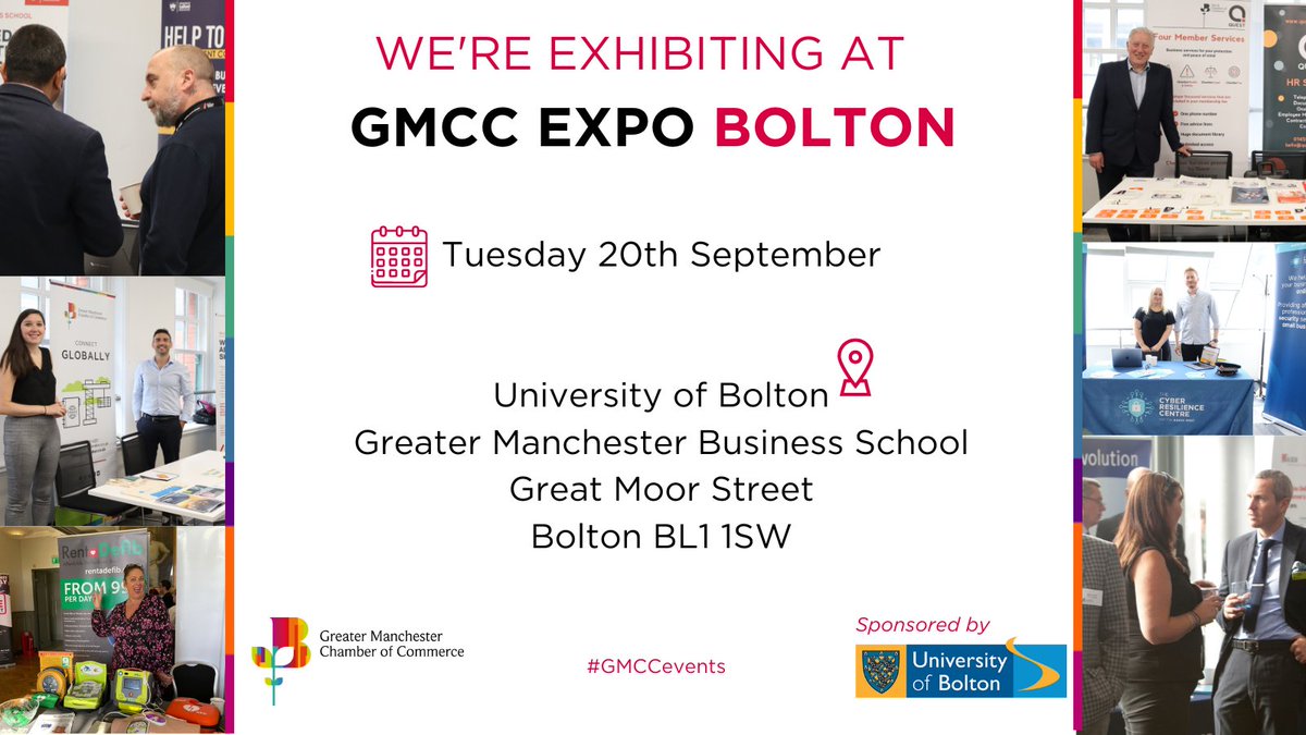 LEDSwitchover's tweet image. Come visit us at GMCC Expo Bolton on 20TH September and get a taste of what we have to offer!  

The expo will be at the University of Bolton and it’s free to attend! Register your attendance here: gmchamber.co.uk/events/gmcc-ne… 

#led #solar #evcharging #infraredheating #exhibition