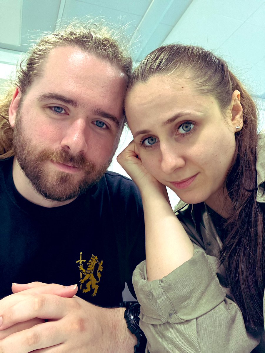 Two tired but very happy <a href="/TheBASSC/">The BASSC</a> teachers after 2 intensive weeks of teaching at the British National Stage Combat Workshop💥Great team and fantastic students! 
With <a href="/stephenpremiere/">Stephen Louis</a> 👊