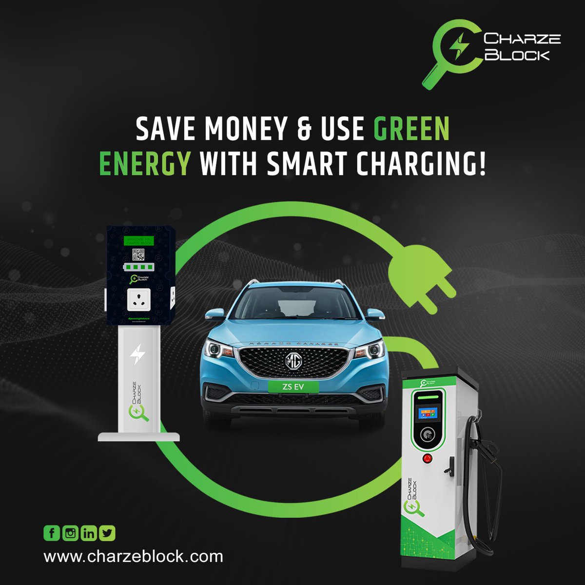 CharzeBlock's tweet photo. 🌿 Save money and embrace a #greener future with #SmartCharging! Discover how technology is #revolutionizing the way we power our #ElectricVehicles .💰⚡ Save money while going green! 🚗🔌#EVCommunity #CleanTransportation⚡🌱 Explore more at https://t.co/c5AAZvVKQc https://t.co/M22XnAi6qu