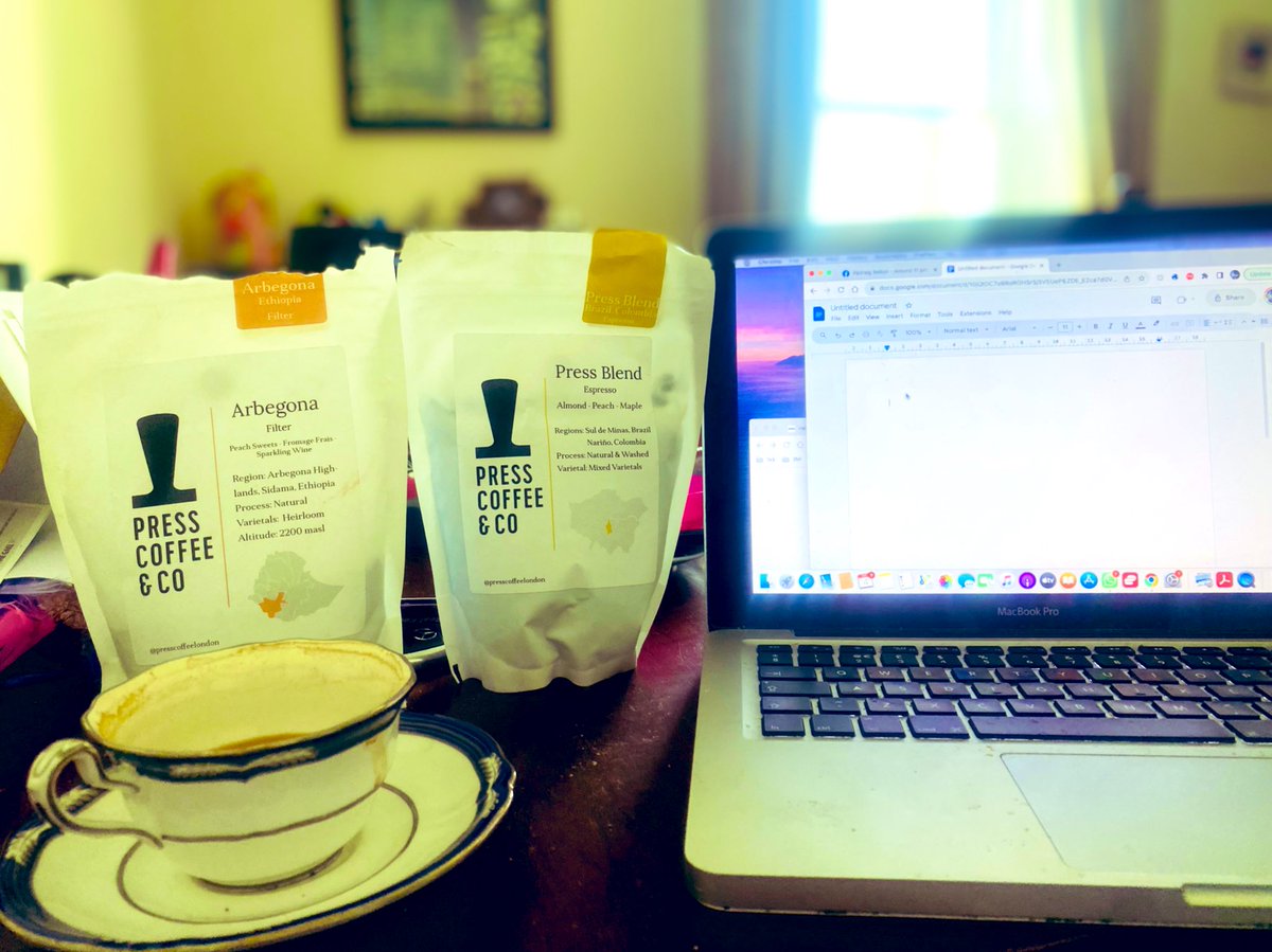 PadraigBelton's tweet photo. How are all your Mondays, m’darlings? I have found and made divine coffee from a roastery on Fleet Street called, inventively, Press. https://t.co/VZNFFA36pk