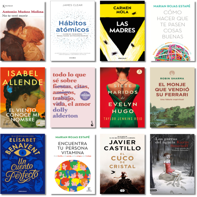 En la primera lista de septiembre de #LibrosMásVendidos en librerías ya aparecen novedades como 'No te veré morir', de Antonio Muñoz Molina o 'Las garras del águila', de Karin Smirnoff. 

Si quieres conocer el 🔝💯 entra en #todostuslibros 👉 mtr.cool/slkdqtjevl