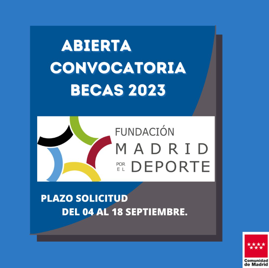 ufedema's tweet photo. 🔊 Abierta la Convocatoria de las Becas 2023 de la @MadridxDeporte 🏟️ #MadridEsDeporte @deportecmadrid 

💻➡️ https://t.co/fiwBACK8F9 https://t.co/mO83TjOqAc