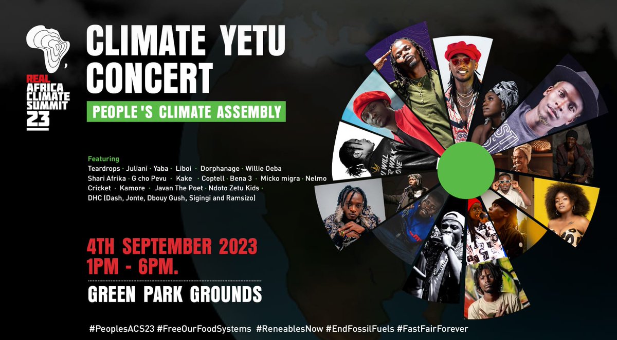 FoLTurkana's tweet photo. We're all set for the kick off of the #ClimateYetuConcert! Getting ready for an afternoon of African climate expressions through art 🎨 😀 

#PeoplesACS23 https://t.co/Ak9aJiPViJ