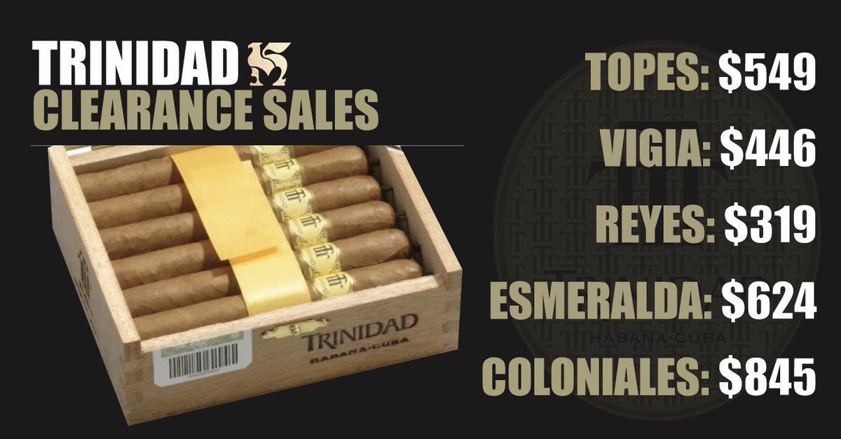New Trinidad Clearance Sales⚡️🥳

montefortunacigars.com/shop/trinidad-…