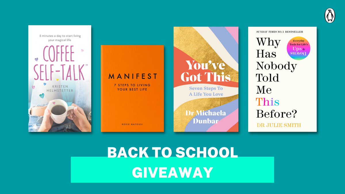 MichaelJBooks's tweet photo. We know that many of you will be sending loved ones back to school today, and to celebrate, we're giving away this bundle of mindful books to help you this new school year! 🍎📔

RT and follow to enter. Entries close 05/09/23 at 6pm. UK only. 18+. Good luck! https://t.co/y1AWUN4Tf7