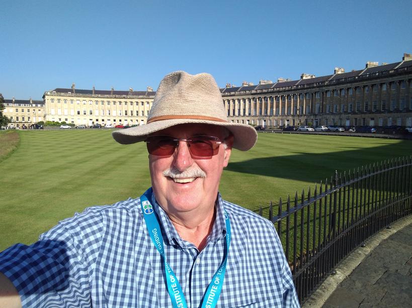 Mike Rowland (@oldplod306) on Twitter photo Def a hat and shorts day today but the Royal Crescent hotel is as good a starting point as any for a tour of <a href="/VisitBath/">Visit Bath</a> <a href="/BBGuides/">British Guild of Tourist Guides</a> <a href="/Tours_By_Locals/">ToursByLocals</a> Def a hat and shorts day today but the Royal Crescent hotel is as good a starting point as any for a tour of <a href="/VisitBath/">Visit Bath</a> <a href="/BBGuides/">British Guild of Tourist Guides</a> <a href="/Tours_By_Locals/">ToursByLocals</a>