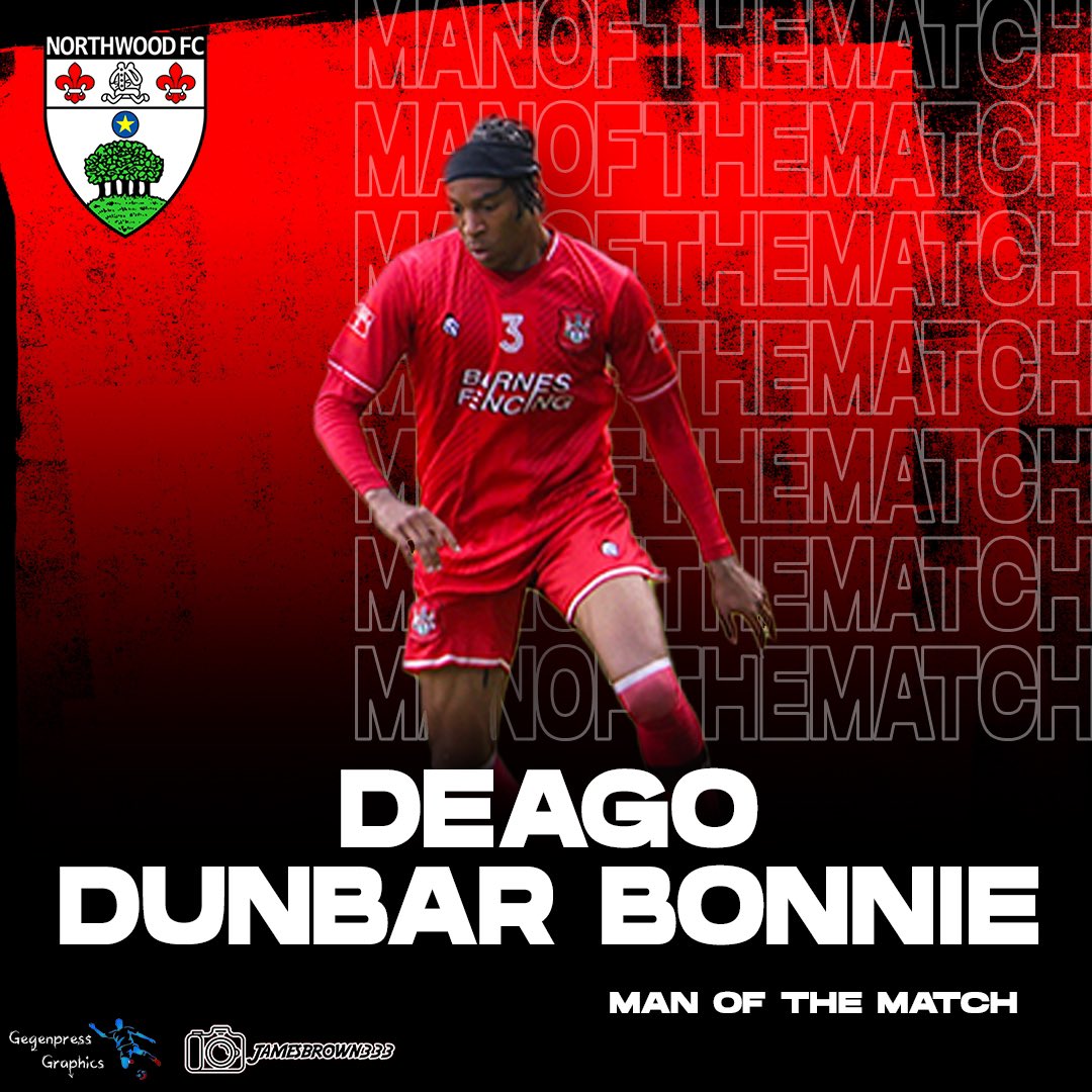 NorthwoodFC's tweet photo. With 41% of votes from our Man Of The Match poll… 

🏆 - @DDB29_ https://t.co/aW5d2Smt3U