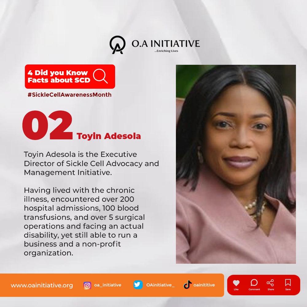 itsOconcept's tweet photo. Day 4
Starting the Week with Inspiration
4 Nigerian Sickle Cell Heroes Who Inspire Hope
Let's Keep saving lives and sharing awareness! π«
#SickleCellAwarenessMonth #FightSickleCell #AwarenessMonth
#MondayMotivation
#OASCDAMONTH https://t.co/yNaOoc5IDB