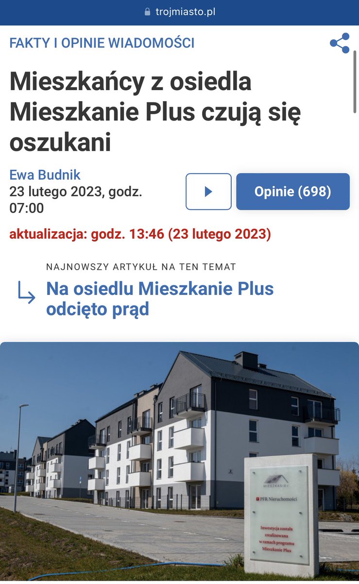 Przyjazne osiedle wg PiS? Wilgoć, grzyb na ścianach, brak prądu, a mieszkańcy dalej bez umowy i gwarancji stałego pobytu. Tak wygląda życie na osiedlu #MieszkaniePlus w Gdyni. Zamiast kolejnych pustych obietnic, naprawcie to co zepsuliście. Ludzie czują się oszukani #KonkretyPiS