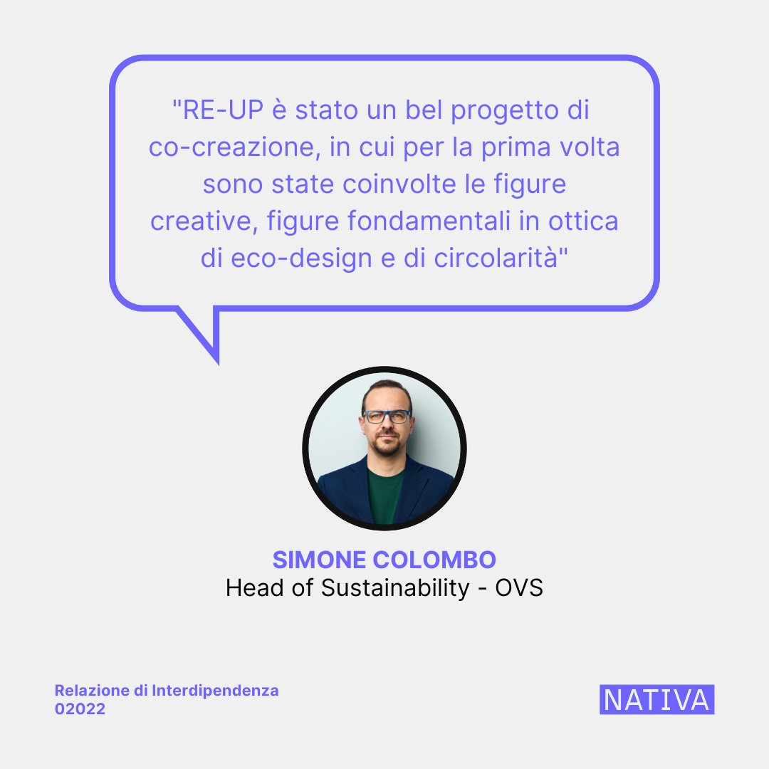 💭 Generare maggiore consapevolezza sugli impatti del settore moda e sui principi di #greendesign. È stato questo l'obiettivo del workshop creativo che ha coinvolto la Direzione stile di <a href="/OVSofficial/">OVS</a> e che ha portato alla nascita di RE-UP.

➡️nativalab.com/wp-content/upl…