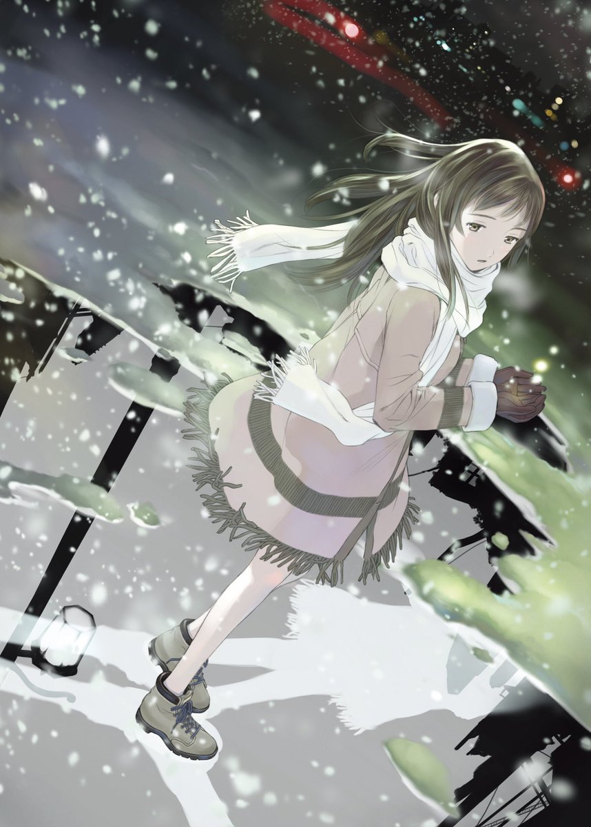 「雪影 」|よしづきくみち@新連載＆日曜西へ16aのイラスト
