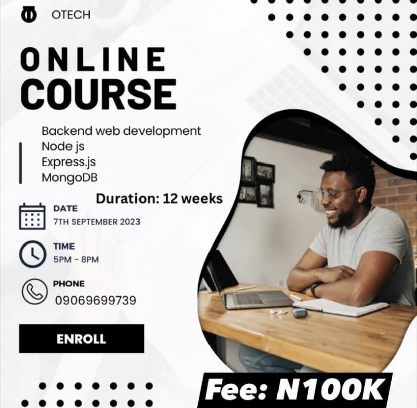 Make the most of this opportunity to acquire a one-of-a-kind skillset in software development, focusing on becoming an expert in backend technology. 8 weeks intensive training, 4 weeks mentorship and portfolio building.
#AllEyeOnTheJudiciary