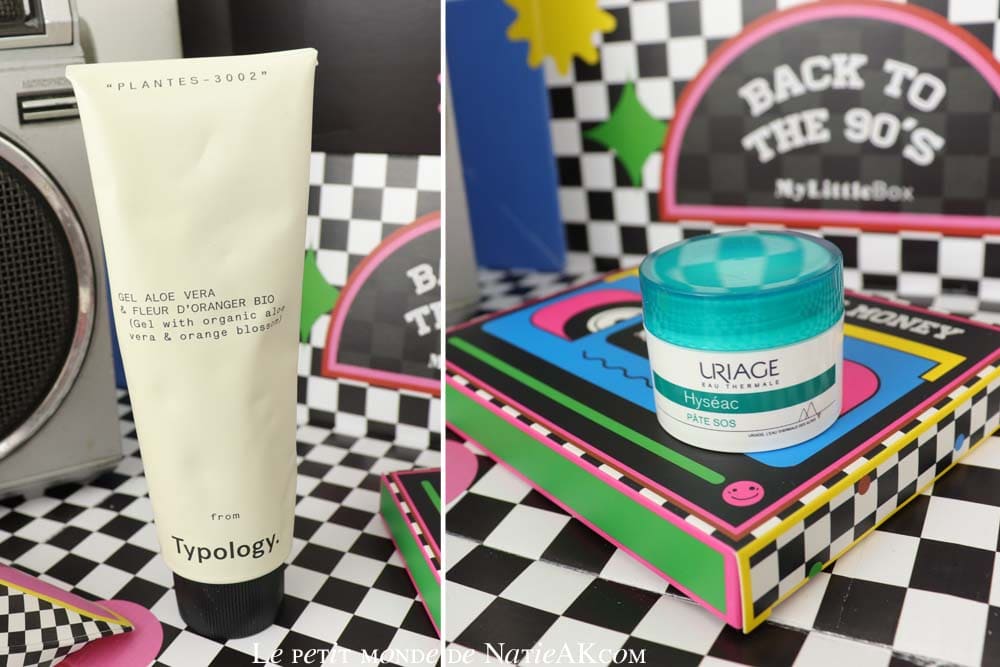 natieak's tweet photo. Retour sur la double box Août et Septembre 2023 de My little box avec notamment le Gel aloe vera & fleur d'oranger bio Typology ➡️https://t.co/4FoMscFu9Z ⭐️ Collaboration commerciale #typology #beaute #aloevera #mylittlebox #backtothe90 #codepromo #bio https://t.co/uyVwKs13ss