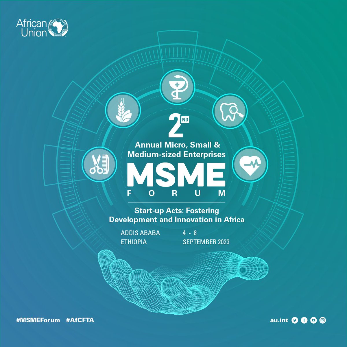 Start-up Acts can significantly improve private sector development, tackle high unemployment rates, and promote economic development. Start-up Acts: A Game Changer for Innovation in Africa. High Level Discussion #AUMSMEFORUM
Join the discussion: zoom.us/meeting/regist…