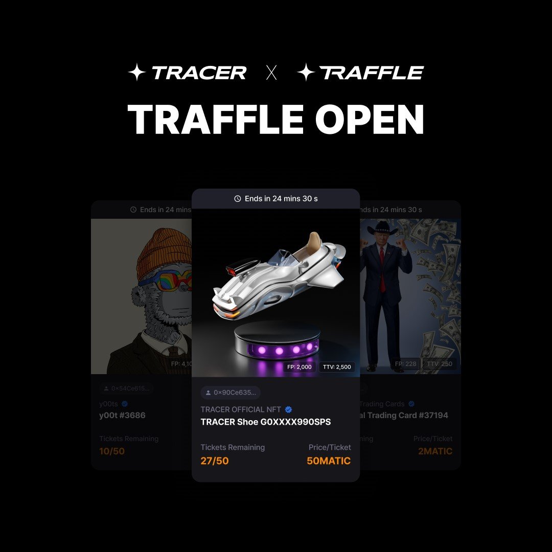 TRaffle by TRACER tweet media