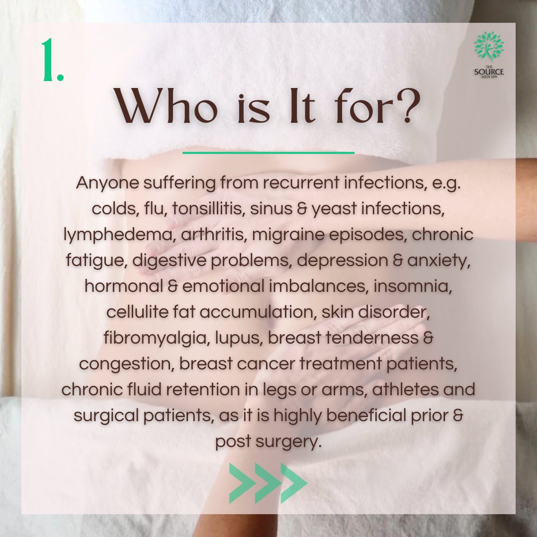 drstaschmedispa's tweet image. Lymphatic Drainage Massage is a gentle, rhythmical massage done by a lymphatic massage therapist, which is aimed to stimulate the circulation of lymph fluid in your body, creating many benefits.

For more info 0701 144 000

#lymphaticdrainage #lymphaticmassage #lymphatic