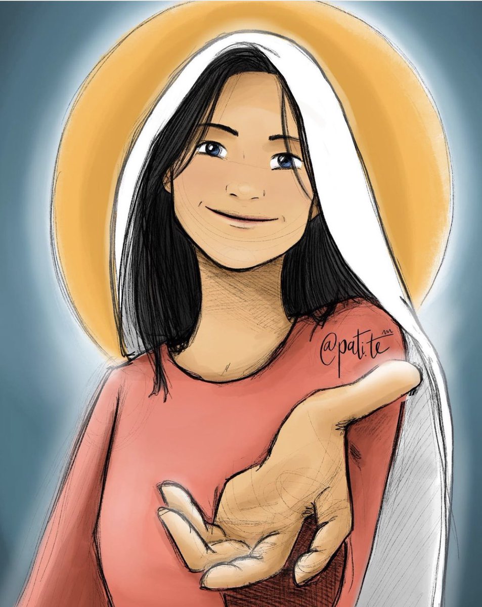 Septiembre el mes del cumpleaños de Nuestra Madre y comienzo de un nuevo curso. 
De su mano todo irá bien. Agárrala fuerte y siempre para adelante. ¡Ánimo!