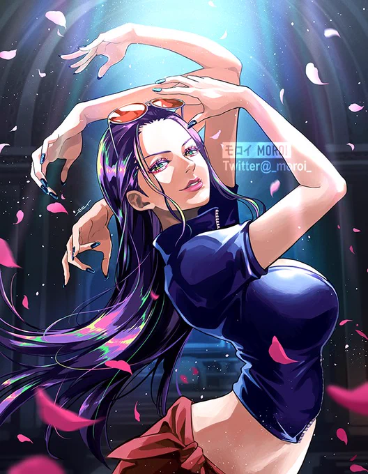 ニコ・ロビンを描きました。Nico Robin from "ONE PIECE".#ONEPIECE #ワンピース 